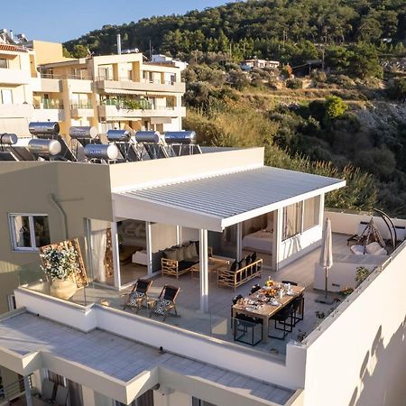 Helen Luxury Holiday House With Sea View 罗希姆诺 外观 照片