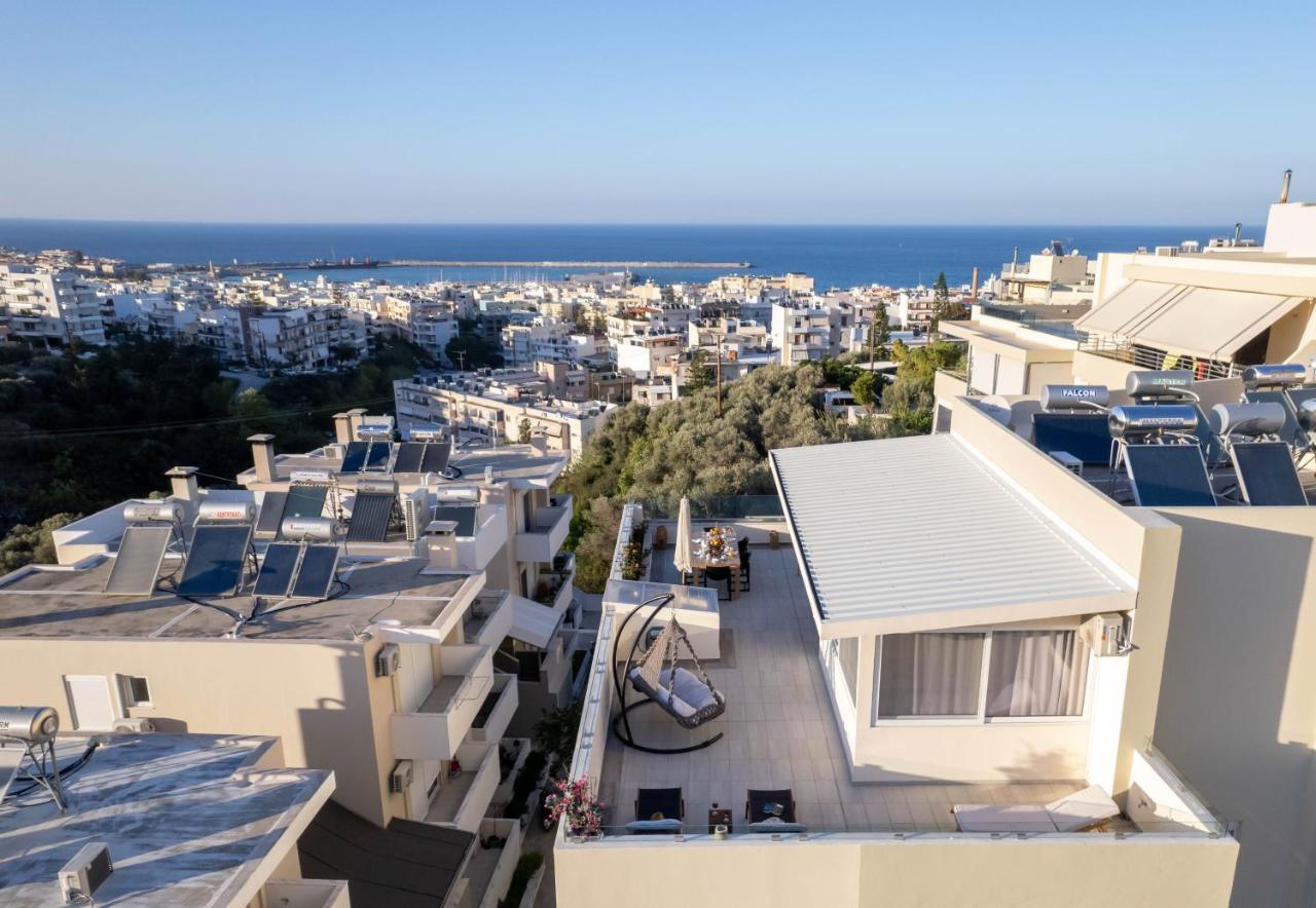 Helen Luxury Holiday House With Sea View 罗希姆诺 外观 照片