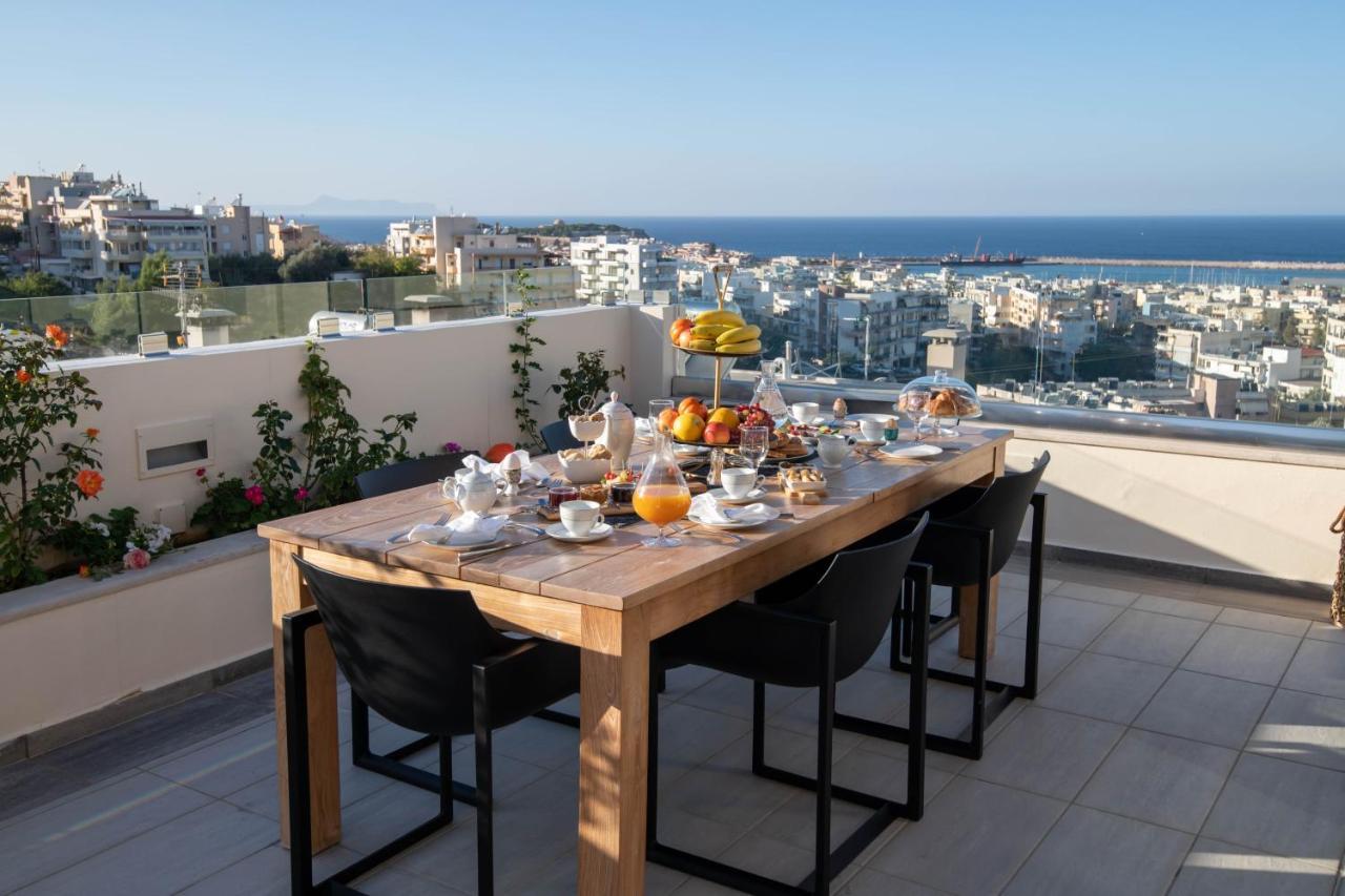 Helen Luxury Holiday House With Sea View 罗希姆诺 外观 照片