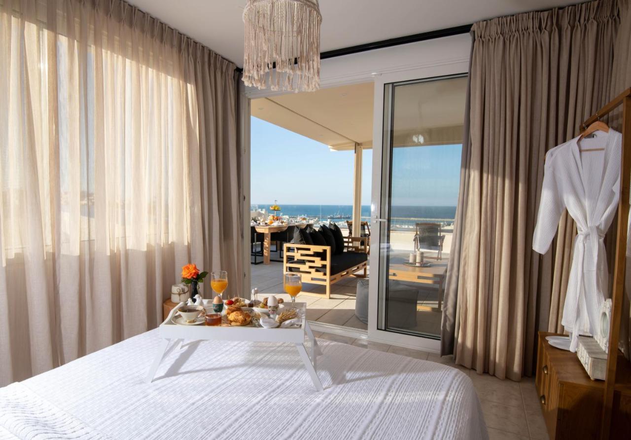 Helen Luxury Holiday House With Sea View 罗希姆诺 外观 照片